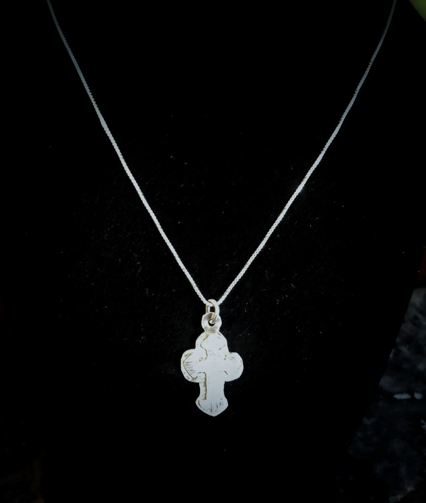 With Me Now  - cross pendant